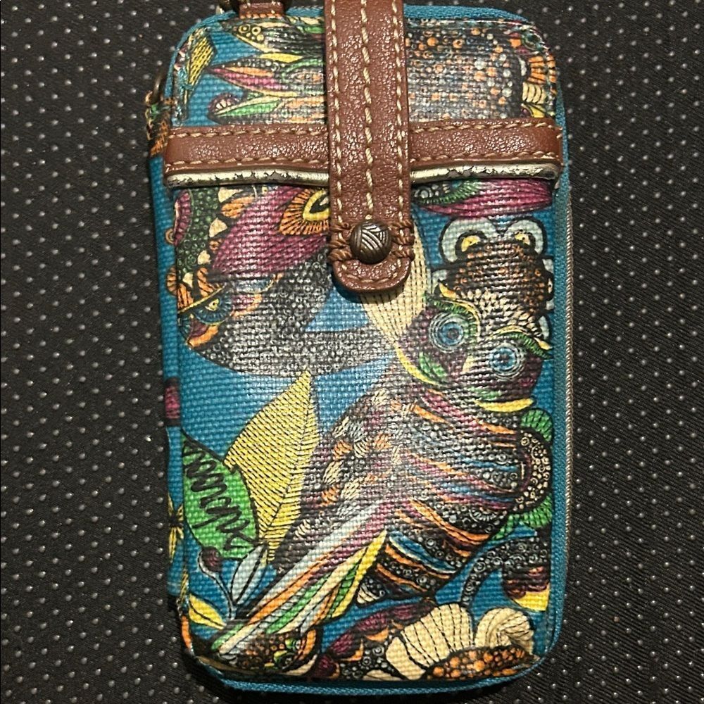 Sakroots Multicolor Patterned Phone Crossbody - Picture 7 of 13
